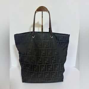 Fendi Zucca Logo Tote